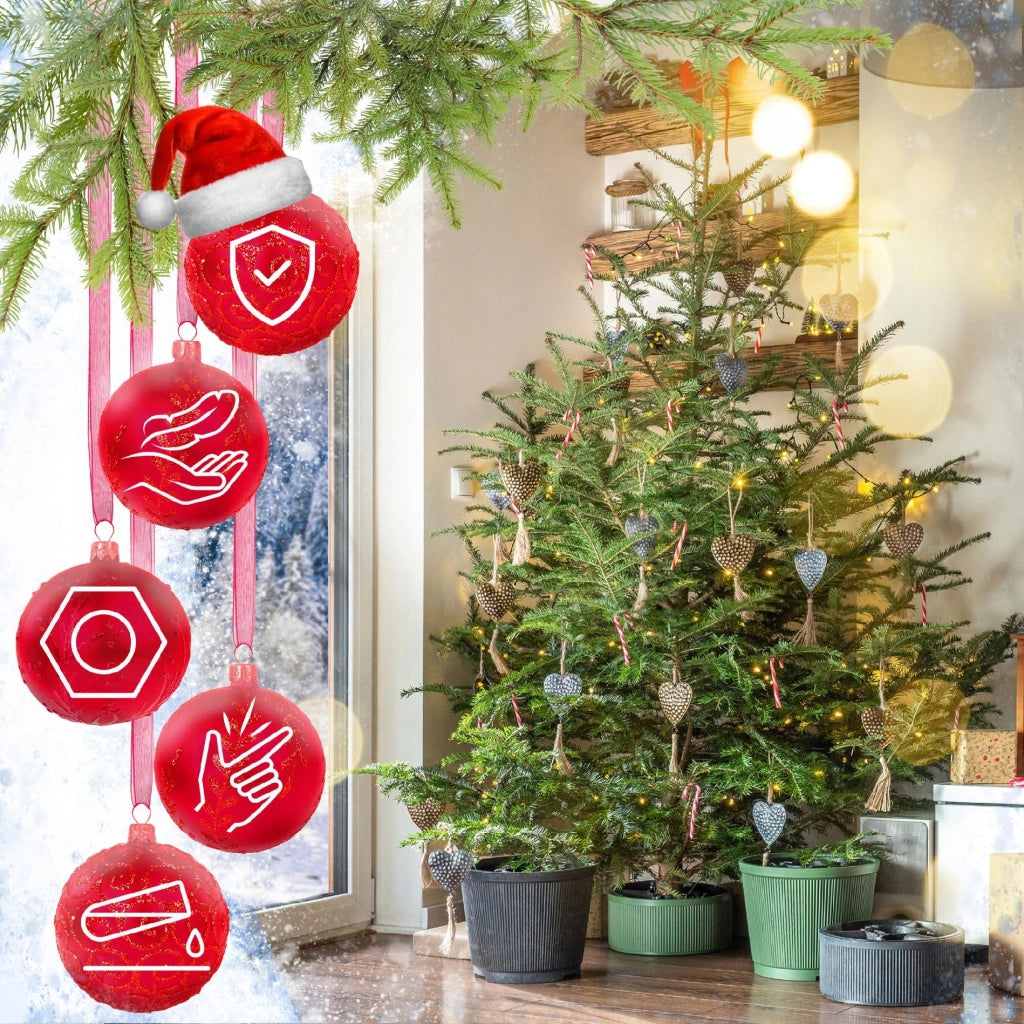 Supporto per albero di Natale KADAX, supporto grande per albero, 2,5 m