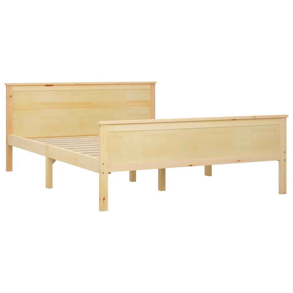 Giroletto-Struttura Letto in Legno Massello di Pino 140x200 cm 685251