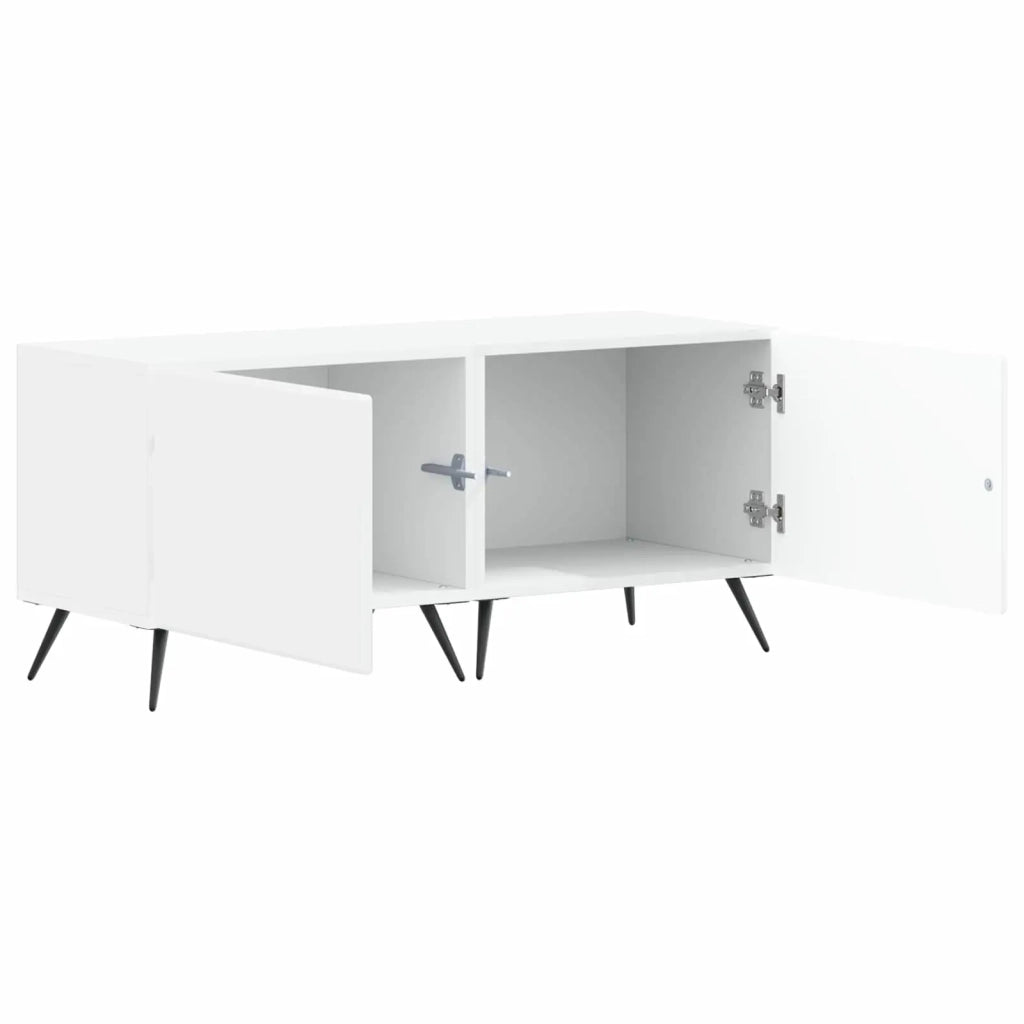 Mobile TV Bianco Legno ingegnerizzato 897555