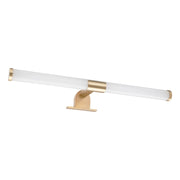 Applique bagno sopra specchio moderna oro 40cm LED6W IP44