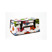 Trade Shop - Box Scatola Porta Biancheria Abiti Oggetti 60x40x30 Cm Contenitore Salvaspazio -