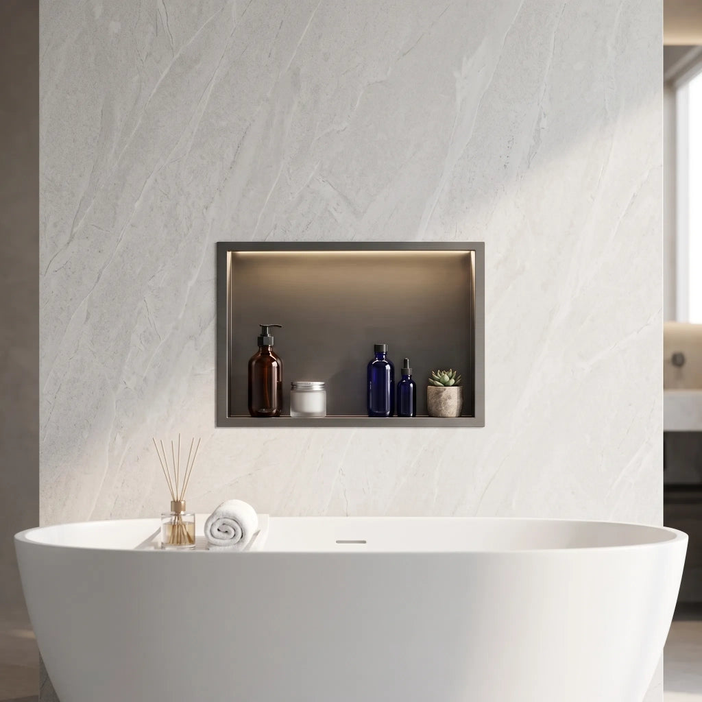 Mensola Bagno Led 30x45 Titan