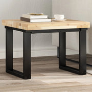 vidaXL Piano Tavolo Quadrato 50x50x4 cm in Legno Massello di Acacia