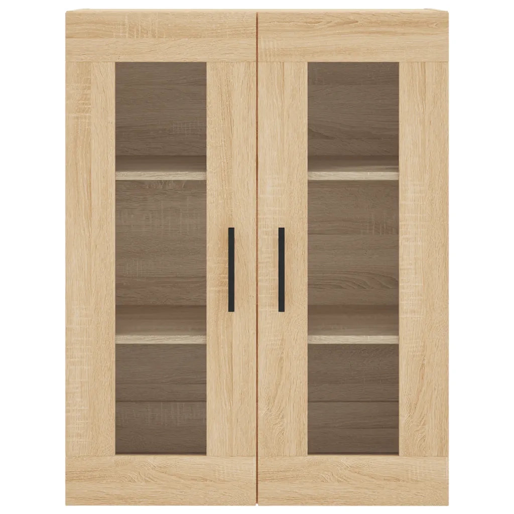 vidaXL Credenza Rovere Sonoma 69,5x34x180 cm in Legno Multistrato