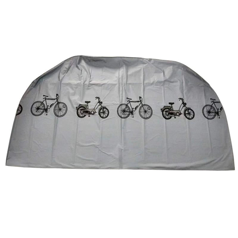 TELO COPRIMOTO E BIKE 110 X200 CM IN COLORAZIONE GRIGIA A FANTASIA