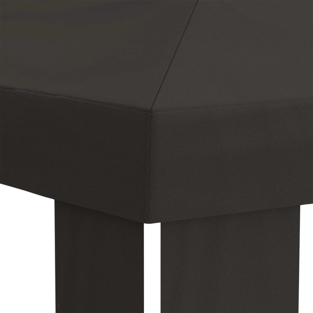 Copertura per Gazebo 6 x 3 m Antracite Poliestere 190 900425