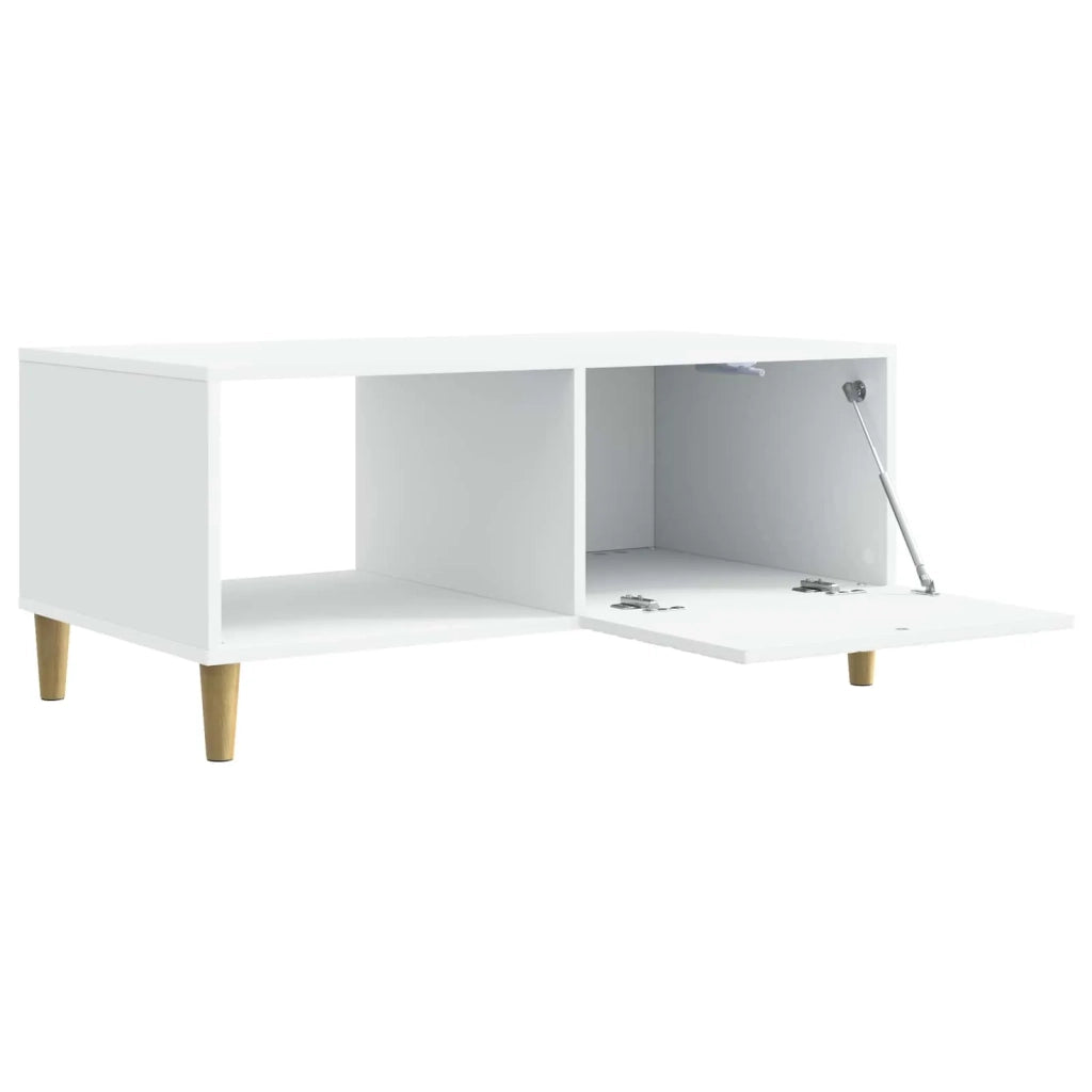 Tavolino da salotto Bianco 90 x 50 x 40 cm Legno ingegnerizzato 895185