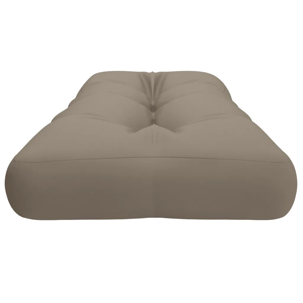 Cuscino per Pallet Tortora 120x40x12 cm in Tessuto 315244