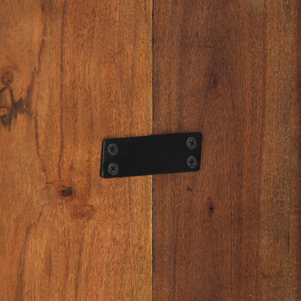 Testiera Multicolore 140 cm in Legno Massello Recupero 4017501