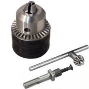 Trade Shop - Mandrino A Cremagliera Per Trapano Da 13mm Con Adattatore Sds Plus Ricambio -