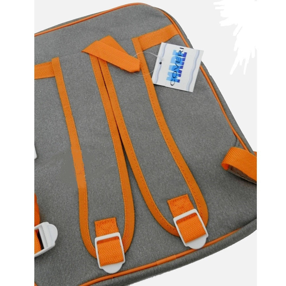 Trade Shop - Borsa Termica Zaino Frigo 5 Lt + Porta Bottiglie Termico 1,5 Lt Mare Vacanza -
