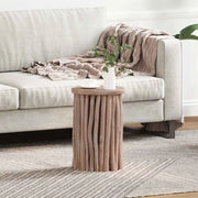 Pouf Naturale 30 x 30 x 45 cm Legno di teak solido 42012387