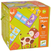 Domino Fattoria con 28 tessere,Djeco eta 2+