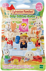 Sylvanian Families Personaggio da collezione Baby Builders , 1 Bustina a sopresa personaggio casuale,Epoch Eta 3+