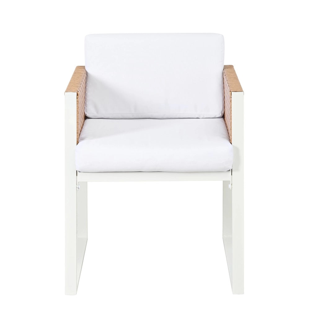 Set da Pranzo da Giardino in Polyrattan ¨C Xylo ¨C 6 Posti, Sedie con Cuscini Lavabili