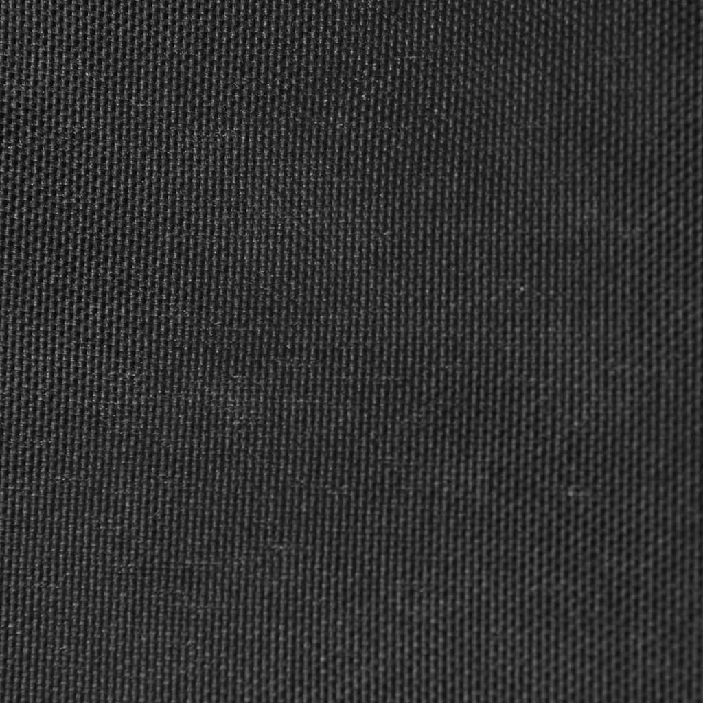 Vela ombreggiante triangolare in tessuto Oxford 3,6 x 3,6 x 3,6 m antracite 02_0008670