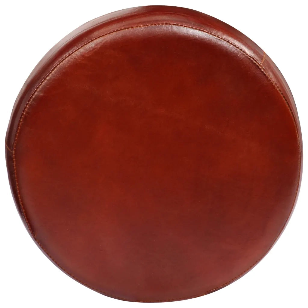 Sgabelli da Bar 2 pz in Vera Pelle cod mxl 67622