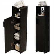 MOBILE DA BAGNO A COLONNA STRETTO LOFT NERO – MODERNO 101 CM