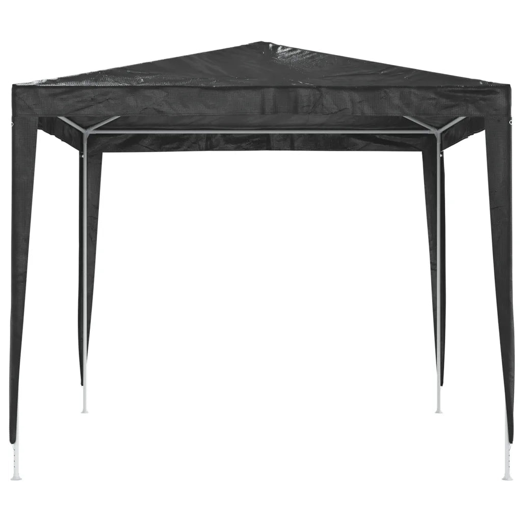 Gazebo Professionale 2,5x2,5 m Antracite 90 g/mÂ²