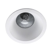 LÚZETE - FARETTO INCASSATO ROTONDO EXTRA PROFONDO 3,5 CM IN ALLUMINIO BIANCO