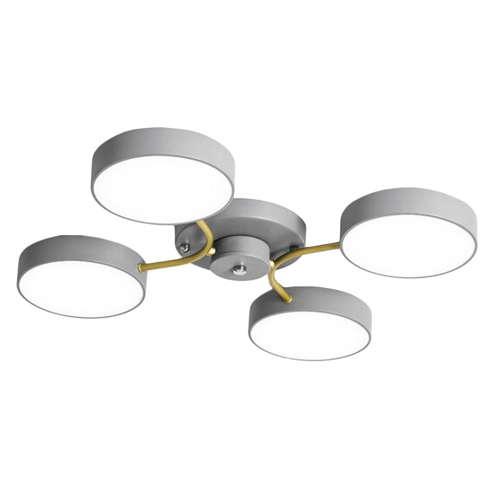 Lampada Da Soffitto Grey/gold APP531-4C