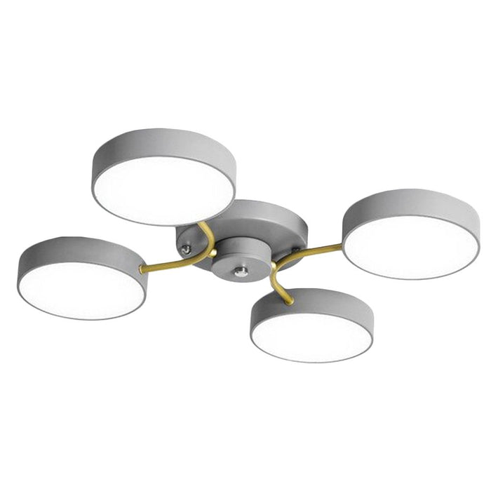 Lampada Da Soffitto Grey/gold APP531-4C