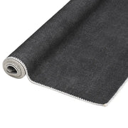 Tappeto Lungo Stampato Lavabile Antracite 80x300 cm Poliestere 337131
