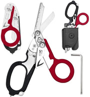 Tang multifunzionale in acciaio inossidabile - 6 strumenti - hanger/beugel - forbici - compatta - ideale per emergenza - forbici da soccorso
