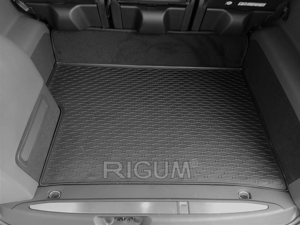 253B-408102 - Tappeto gomma baule per FORD Tourneo Custom 2018- L2 (8/9 posti) con riscaldamento