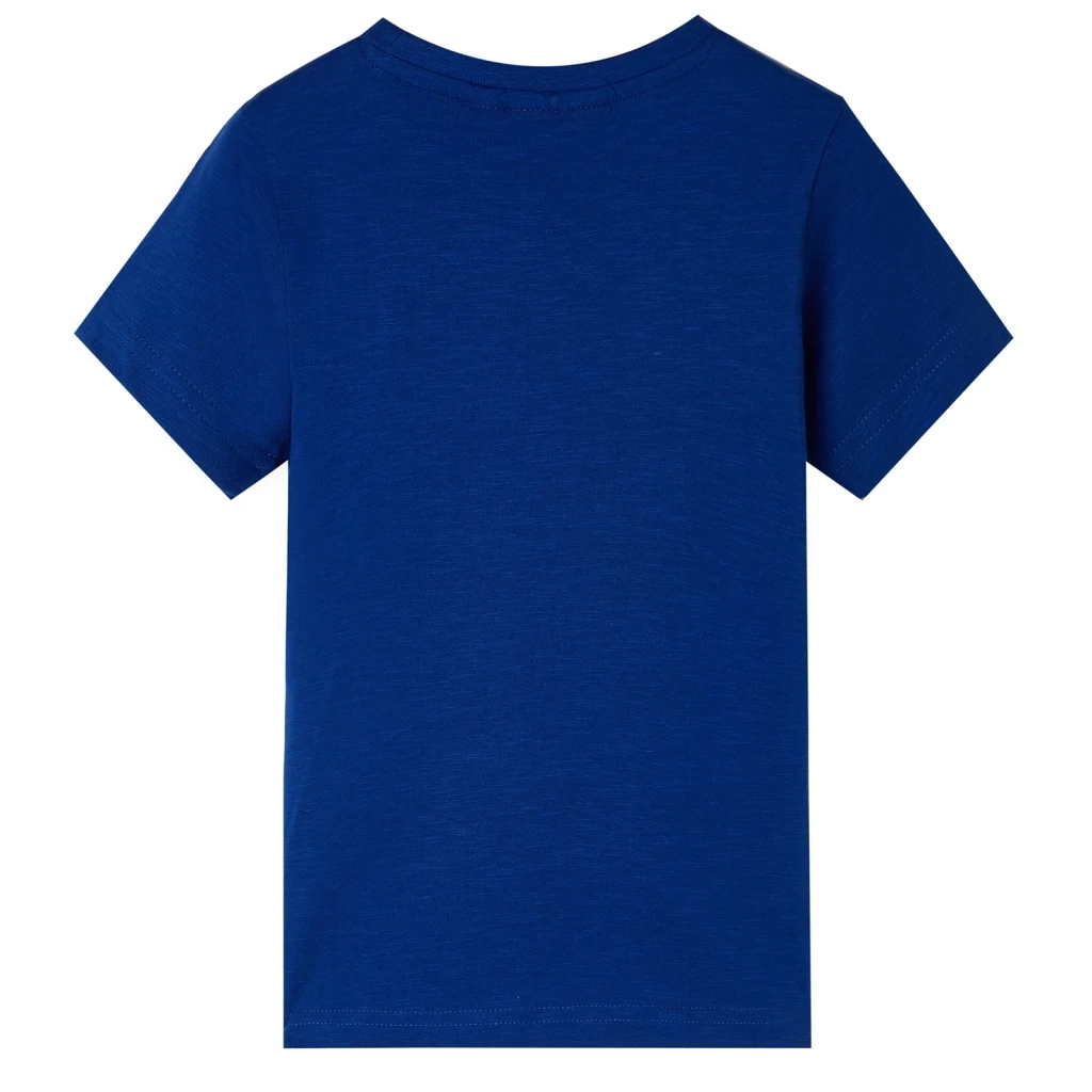 Maglietta da Bambino a Maniche Corte Blu Scuro 128cod mxl 109457