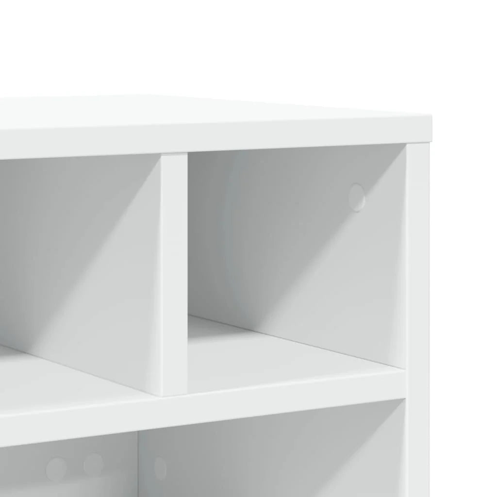 Supporto per stampante tavolo/scrivania con ruote 41 x 32 x 34,5 cm bianco 02_0044741
