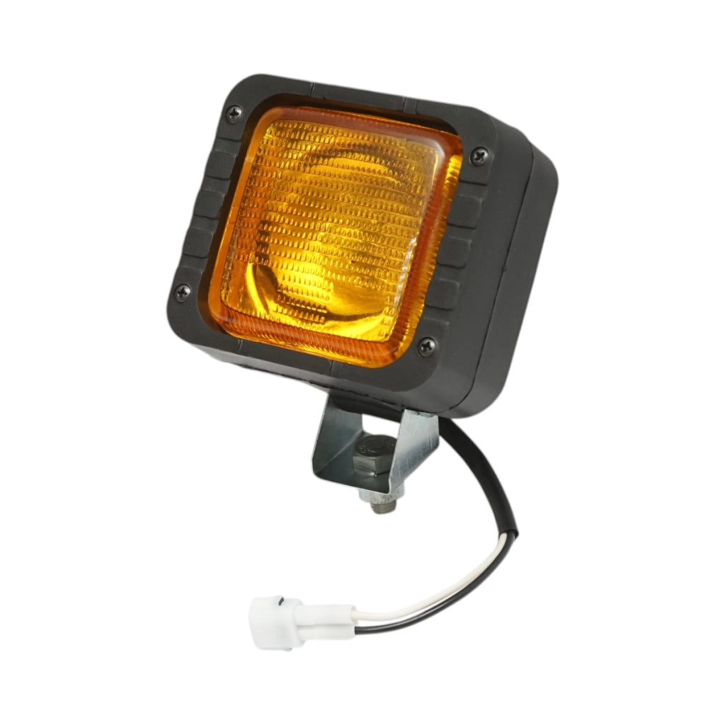 Lampada gialla proiettore da lavoro universale John Deere, JCB 12V, 55W, H3 codice OPM O010219Y