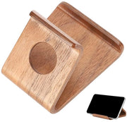 Sostegno per Telefono in Legno - Stand per Telefono Cellulare - Supporto per Tablet - Stand da Scrivania - Sostegno Duraturo - Design Elegante - Sostegno per Smartphone