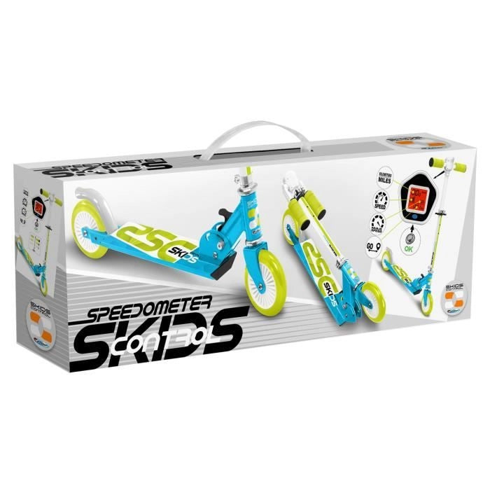 Scooter pieghevole Scooter Control - Blu