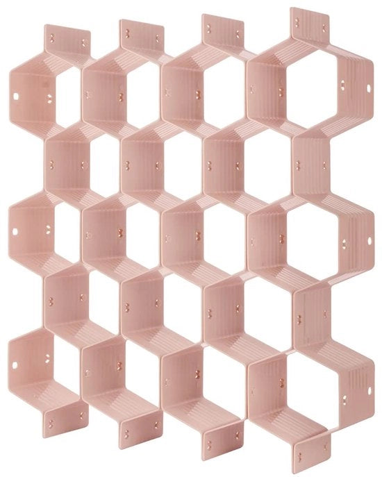 Organizzatore per la distribuzione dei carichi 8 pezzi in plastica per DIY Rastrelliera per la distribuzione dei carichi in plastica