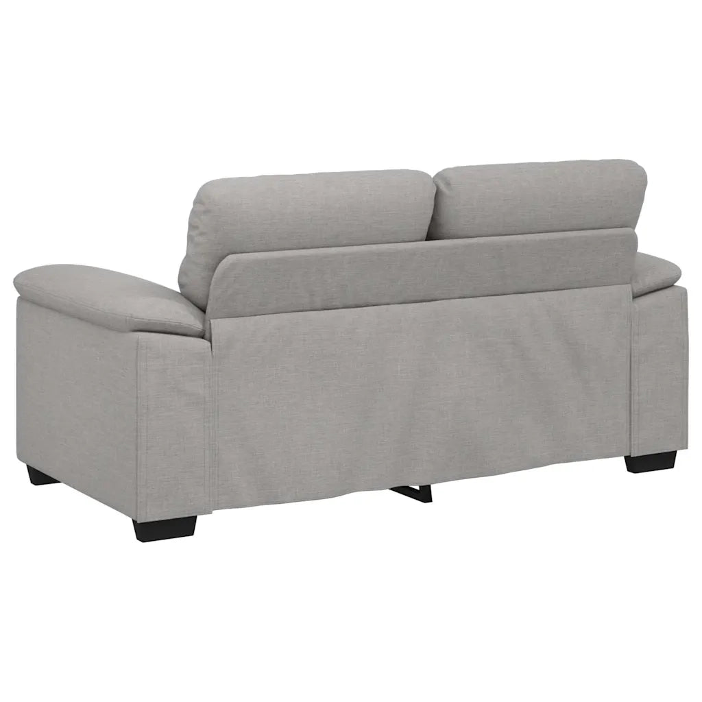 Divano a 2 Posti Grigio Nuvola 160x81x84 cm in Tessuto 4105305