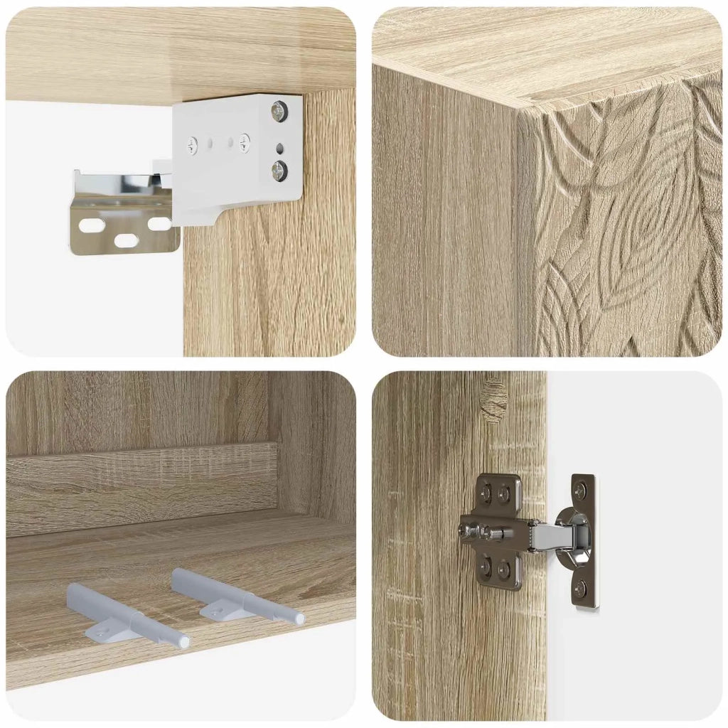 Set di armadi 2 pcs Rovere Sonoma 66 x 34,5 x 90 cm 3416720