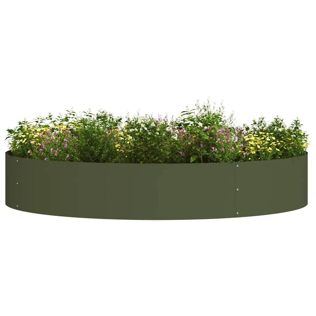 Anello per vaso Verde oliva 120 x 120 x 20 cm CFW3281875