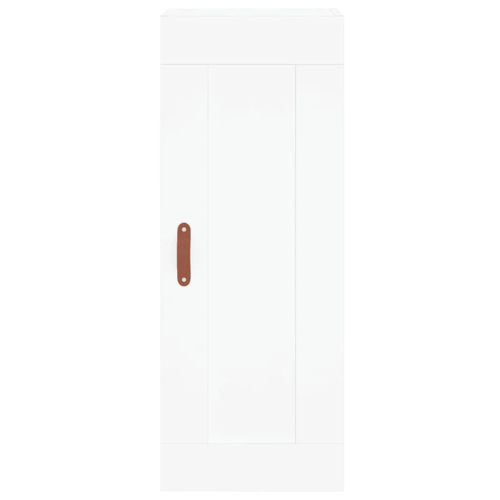 Buffet credenza cassettiera armadio mobile contenitore organizer cucina soggiorno salotto alto 34,5 x 34 x 180 cm legno ingegnerizzato bianco 02_0032306