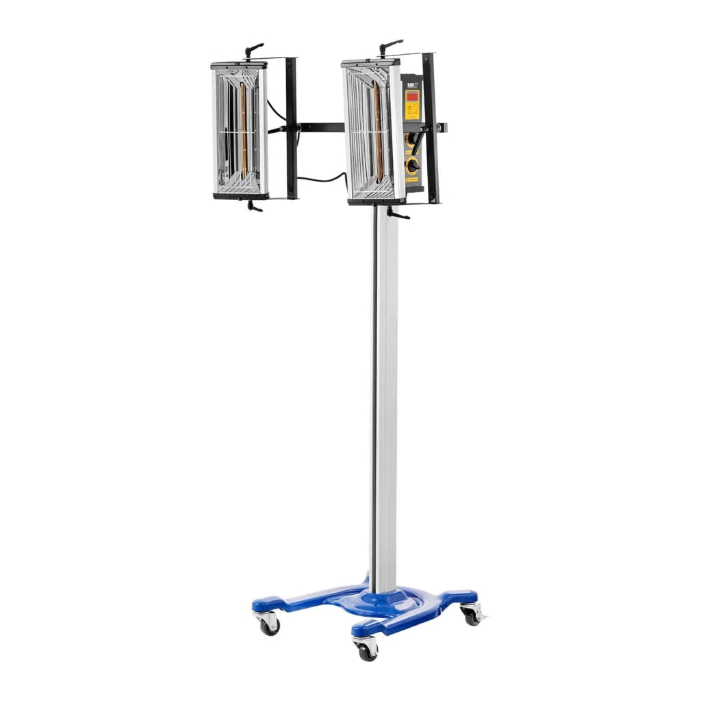 Lampada a infrarossi per carrozzeria - 2 lampade da 1000 watt - altezza: 160 cm max. 14_0006457