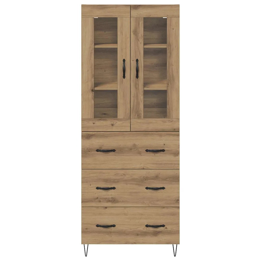 Credenza Rovere artigianale 69,5 x 34 x 90 cm Legno multistrato 3402704