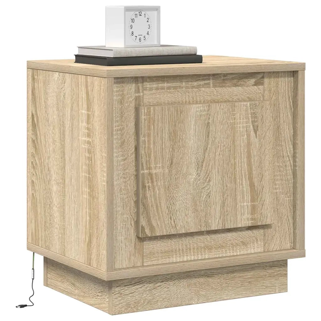 Comodino | Armadio da Notte | Mobiletto da notte Rovere Sonoma 44 x 34,5 x 45 cm