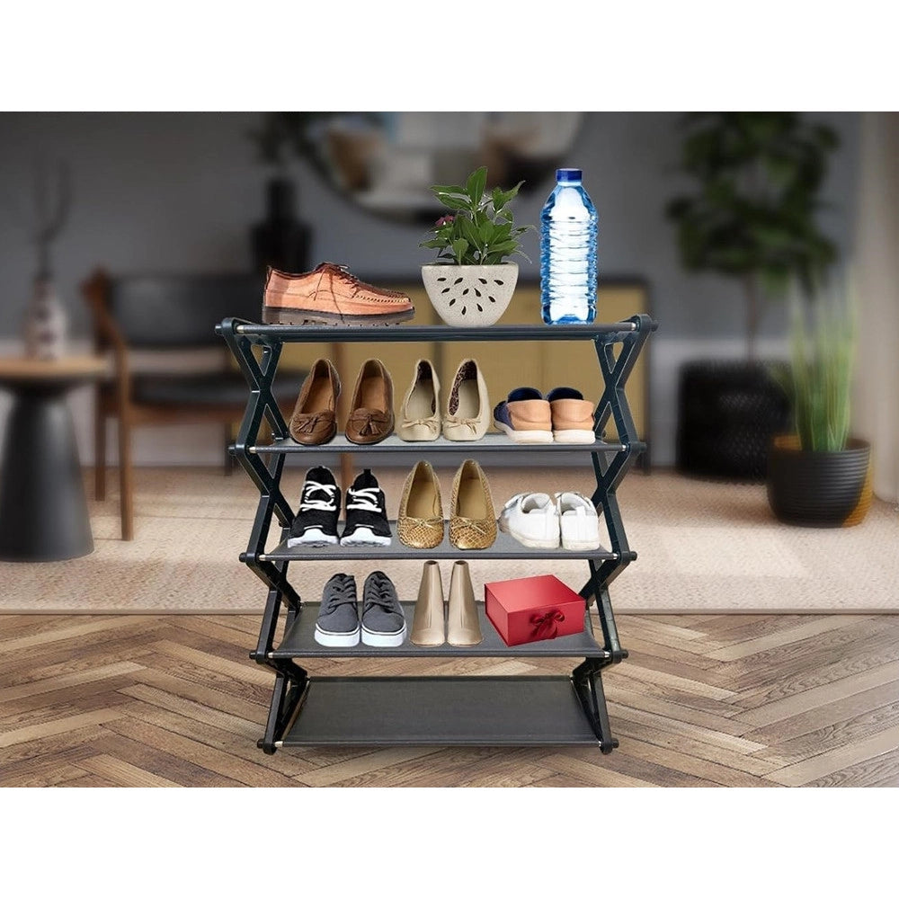Trade Shop - Scarpiera Per Ingresso Organizzatore Scarpe Mobile Mensole Stoccaggio Stretta 65,5x57x20cm -