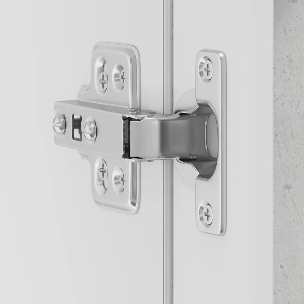 vidaXL Pensile da Cucina con Porta in Vetro Porto Grigio Cemento