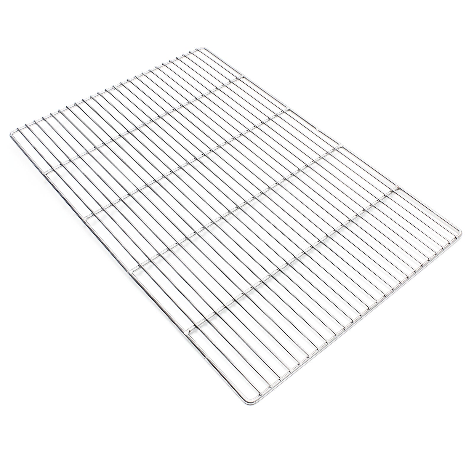 Griglia rettangolare in acciaio inox 60 x 40 cm per barbecue a carbone e a gas