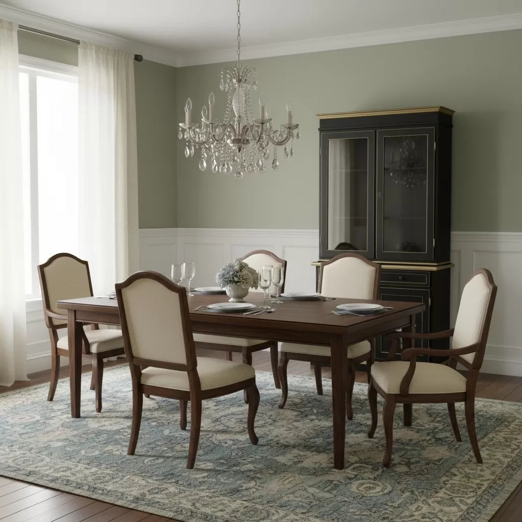 Cristalliera 2 porte shabby legno nero decorata filo oro 105x42x206 - Mobili 2G