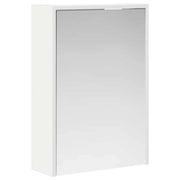 Mobiletto per specchio da Bagno | Armadio da bagno Bianco 43 x 16 x 62.5 cm