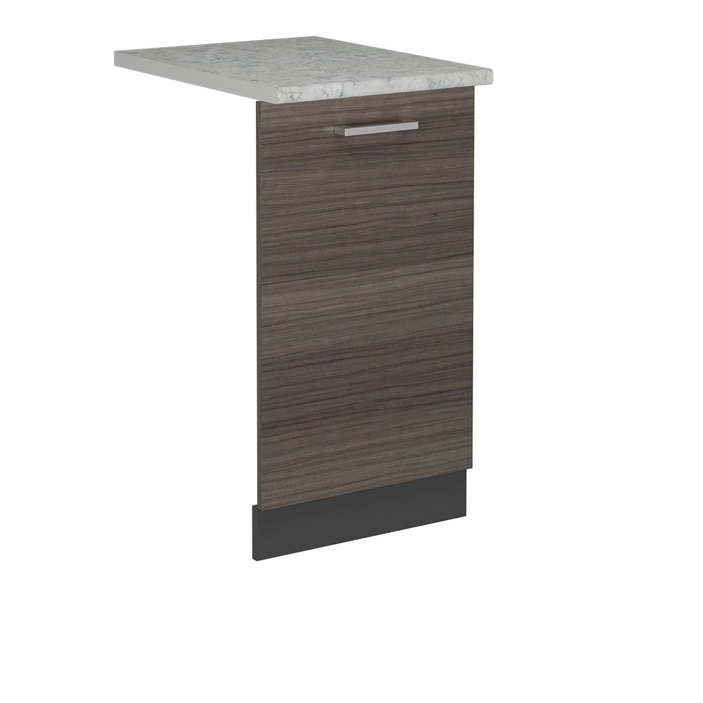 Pannello frontale della lavastoviglie R-Line Grigio nobile/Antracite 45 cm, PL Marmo Vicco