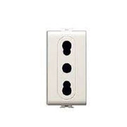 Presa con sicurezza 2P+T 16A 250Vac