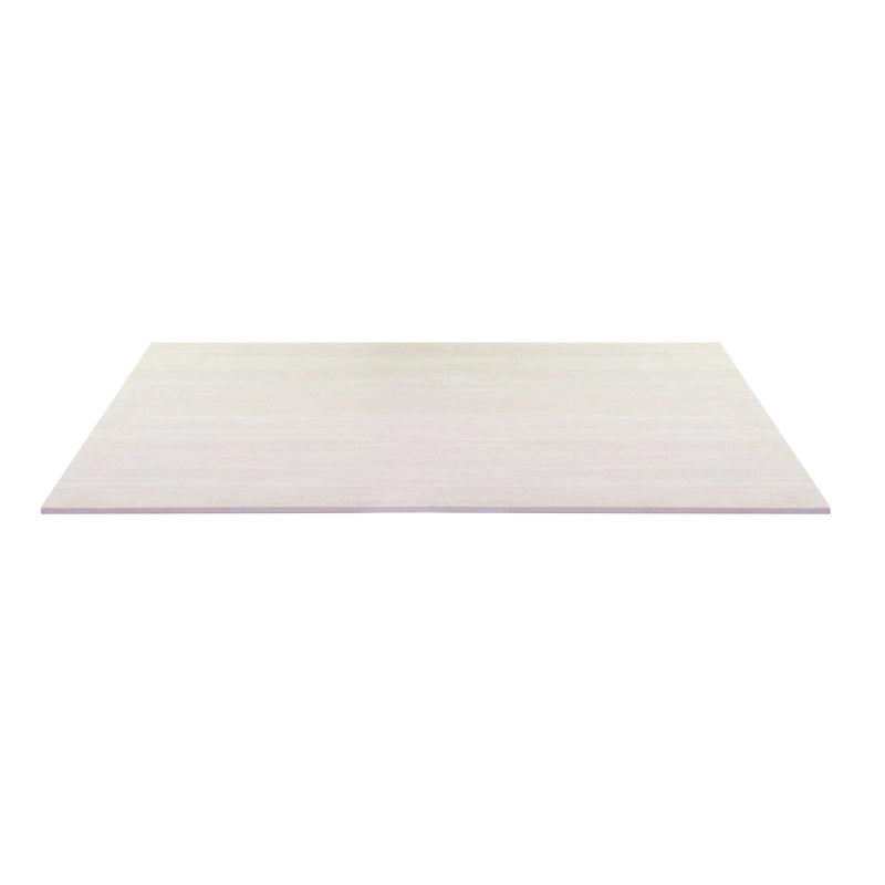Top Tavolo Pietra Sinterizzata Travertino Opaco Quadro Cm 80x80x1,1